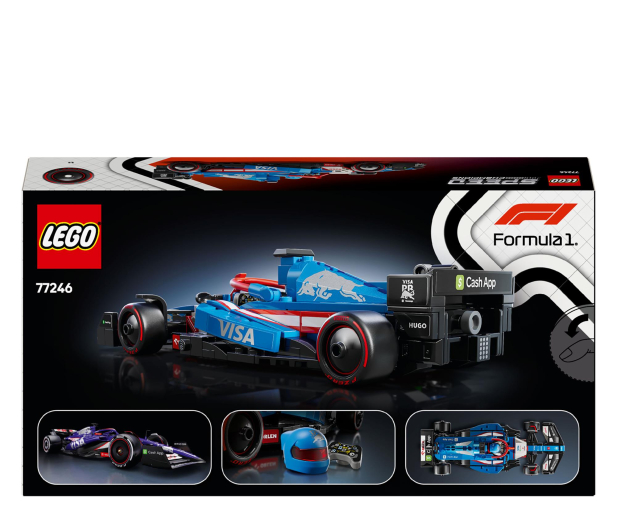 LEGO Speed Champions 77246 Bolid F1® Visa Cash App RB VCARB 01 - 1308236 - zdjęcie 4